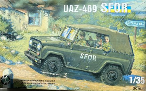 Military Wheels 3502 UAZ-469 "SFOR"