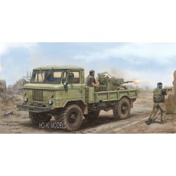   Trumpeter 01017 Russian GAZ-66 4x4 all-road Military Light Truck + Zu-23-2