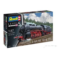   Revell 02168 BR18 Szerkocsis Gőzmozdony S 3/6  W/Tender 2‘2’T