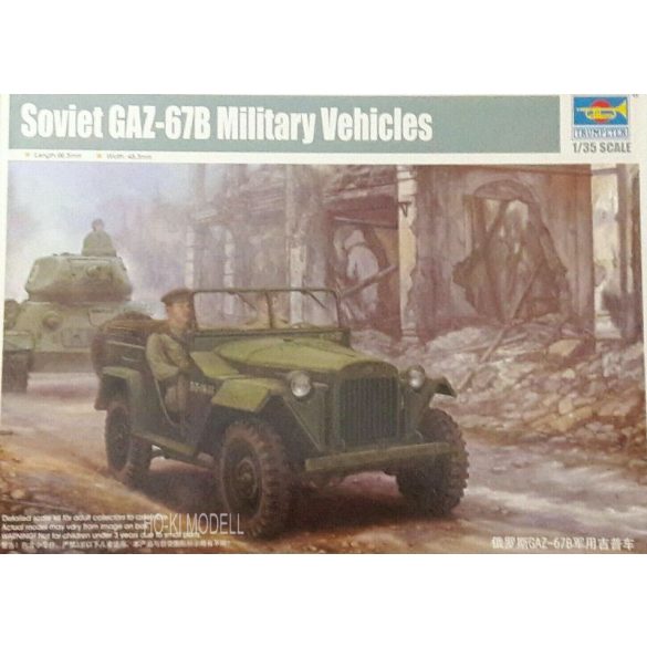 Trumpeter 02346 Soviet GAZ-67B Military Vehicles