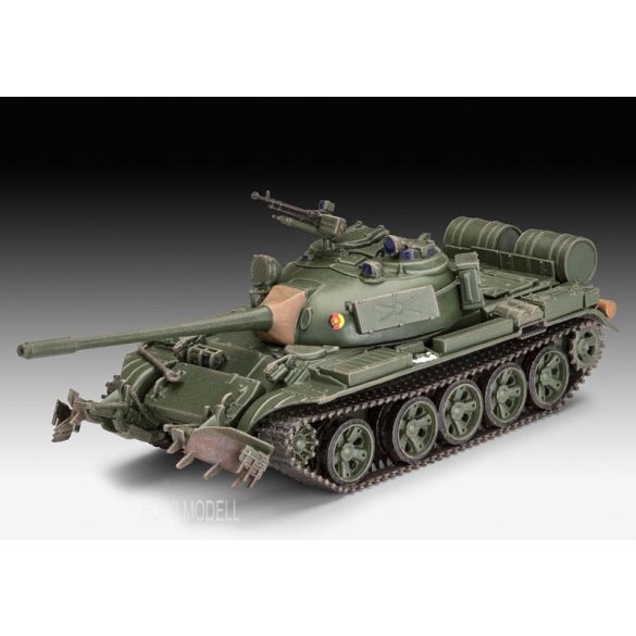 Revell 03328 T-55A/ AM  with KMT-6 EMT-5