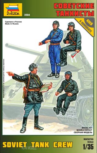 Zvezda 3504 Soviet Tank Crew