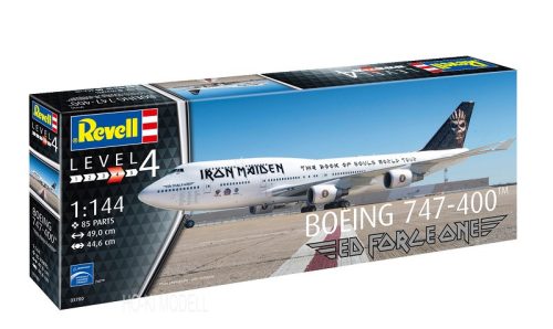 Revell 03780 - Boeing 747-400 - Iron Maiden Ed Force One