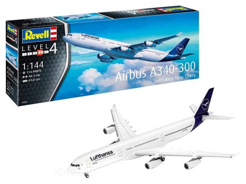 Revell 03803 Airbus A340-300 “Lufthansa" New Livery