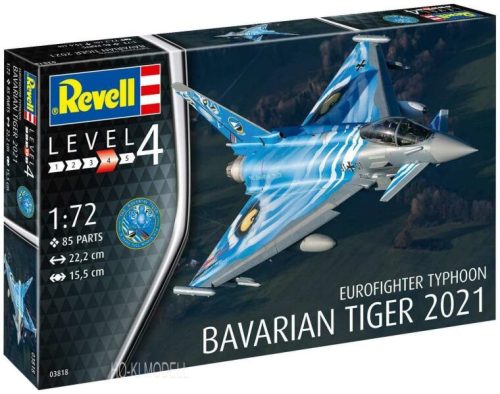 Revell 03818 Eurofighter Typhoon "The Bavarian Tiger 2021"