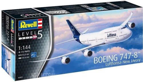 Revell 03891  Boeing 747-8 Lufthansa "New Livery" 