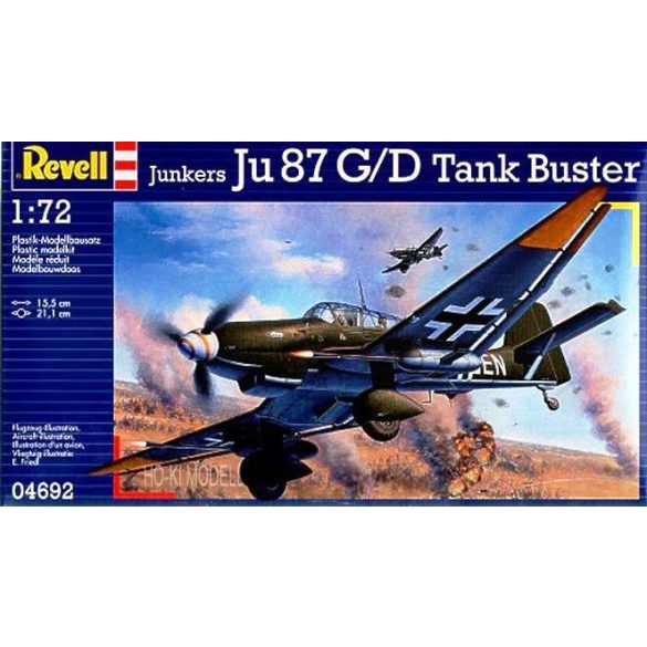 Revell 04692  Junkers Ju 87 G/D Tank Buster