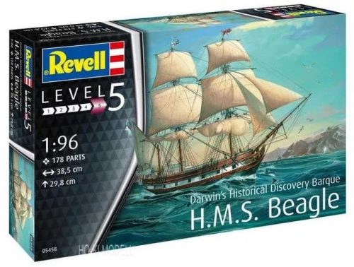 Revell 5458 HMS Beagle
