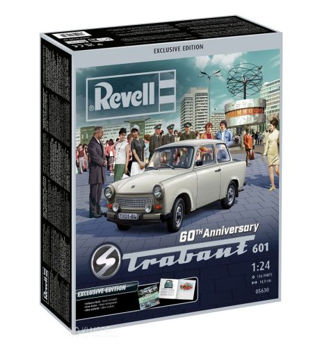Revell 05630 Trabant 601 Model Kit "Exclusive Edition" – 60. évforduló