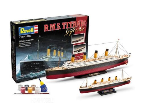 Revell 05727  R.M.S.Titanic Gift Set