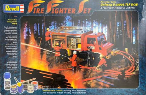 Revell 05752 MB Unimog U 1300L TLF 8/18 Fire Fighter Set !