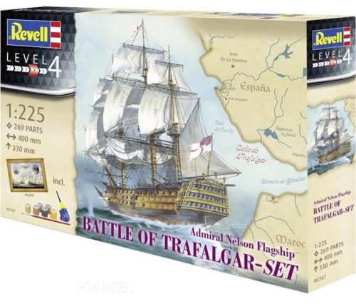 Revell 05767  Battle of Trafalgar Gift Set