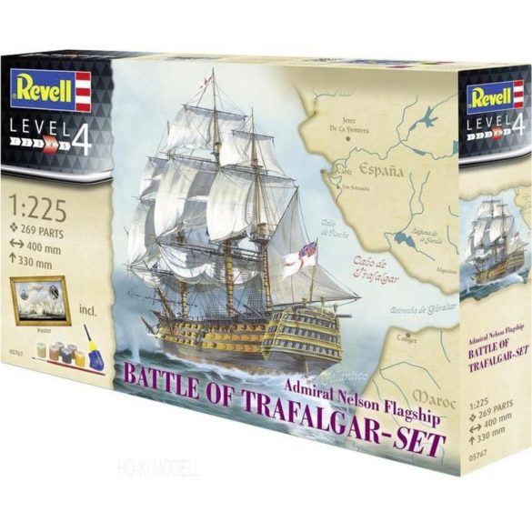 Revell 05767  Battle of Trafalgar Gift Set