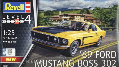 Revell 07025 Ford Mustang Boss 302 '69
