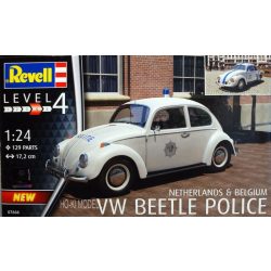   Revell 07666 Volkswagen VW Käfer Beetle Polizei Niederlande & Belgien 