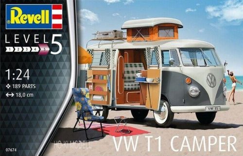 Revell 07674 Volkswagen T1 Camper