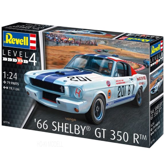 Revell 07716 Shelby Gt 350 R - 1966