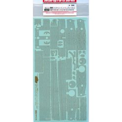   Tamiya 12647 1:35 Zimmerit Készlet Tiger I Mid-Late Pruduction Harcjárműhöz