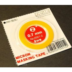 AIZU Micron Masking Tape Maszkolószalag 0,7mm x 5m