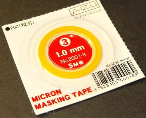 AIZU Micron Masking Tape Maszkolószalag 1.0mm x 5m