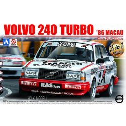   Aoshima - Beemax 24012 Volvo 240 Turbo '86 Macau GP Guia