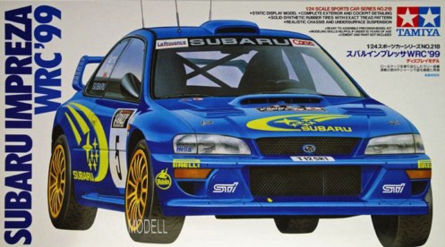 Tamiya 24218 Subaru Impreza WRC 1999 (Tour de Corse)