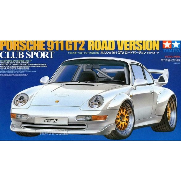 Tamiya 24247  Porsche 911 GT2 Road Version Club Sport 993