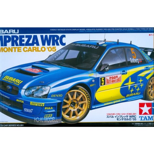 Tamiya 24281 Subaru Impreza WRC Monte Carlo 2005