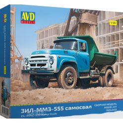   AVD Models 3504 ZIL-130 MMZ-555 Dump Truck (Billencses) Teherautó