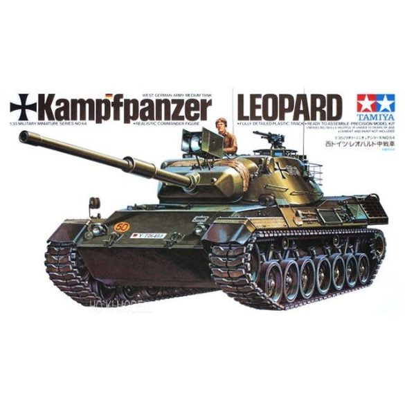 Tamiya 35064  West German Army Medium Tank Kampfpanzer Leopard