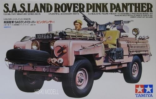 Tamiya 35076 British SAS Land Rover Pink Panther
