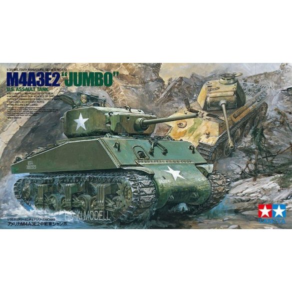 Tamiya 35139  U.S Assault Tank M4A3E2 "Jumbo"