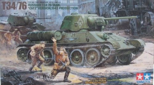 Tamiya 35149 Russian T-34/76 "ChTZ" version 1943