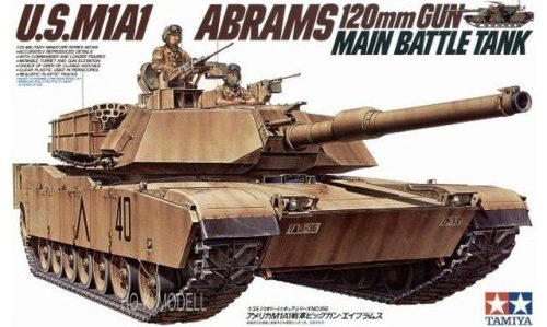 Tamiya 35156  U.S. M1A1 Abrams 120mm Gun Main Battle Tank