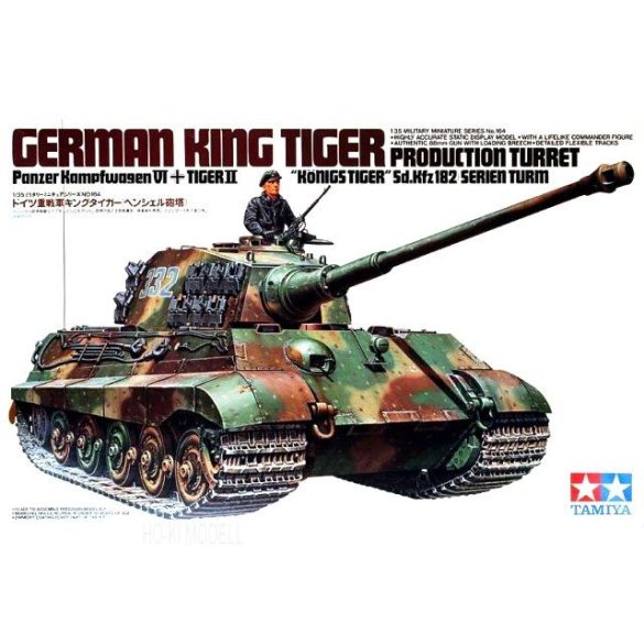 Tamiya 35164 German King Tiger Production Turret