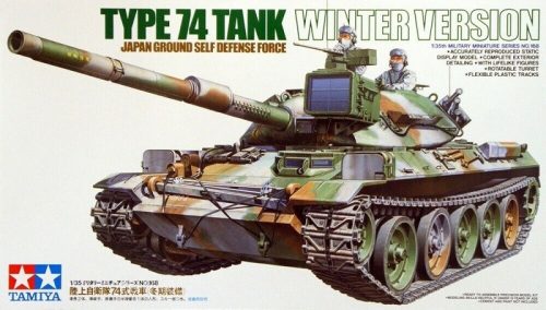 Tamiya 35168 JGSDF Japanese Type 74 Tank Winter Version