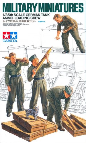 Tamiya 35188 German Tank Ammo-Loading Crew Set