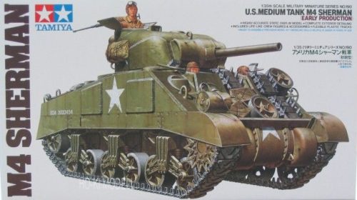 Tamiya 35190  M4 Sherman US Medium Tank Early Production