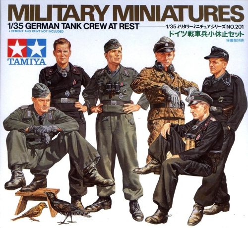 Tamiya 35201  German Tank Crew at Rest