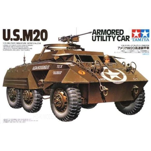 Tamiya 35234 U.S. M20 Armored Utility Car
