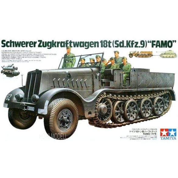 Tamiya 35239  Schwerer Zugkraftwagen 18t (Sd.Kfz.9) Famo