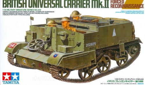 Tamiya 35249 British Universal Carrier Mk.II Forced Reconnaissance