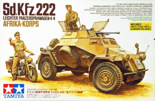 Tamiya 35286 Sd.Kfz.222 Leichter Panzerspahwagen 4x4 Afrika Korps