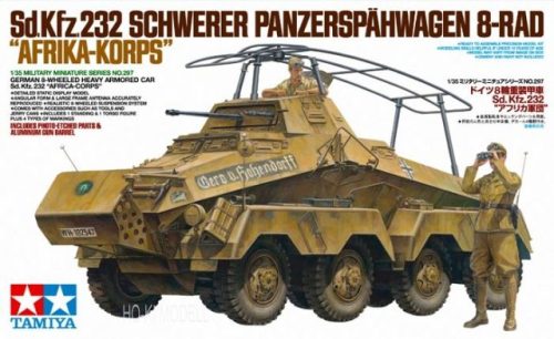 Tamiya 35297  Sd.Kfz.232 Schwerer Panzerspähwagen 8-Rad "Afrika-Korps"