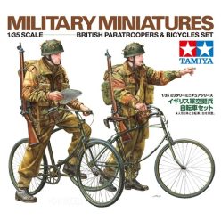 Tamiya 35333 British Paratroopers & Bicycle set