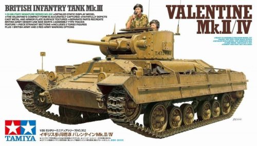Tamiya 35352 Infantry Tank Mk. III Valentine Mk. II/ IV