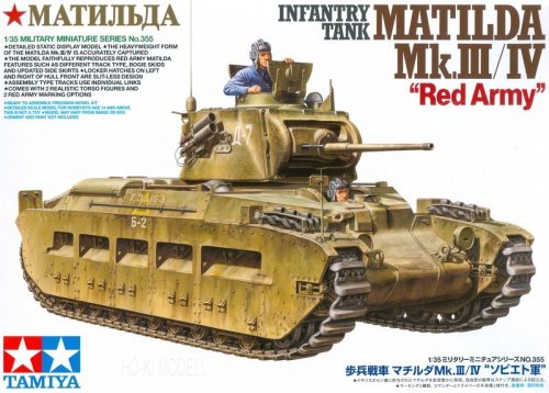 Tamiya 35355 Infantry Tank Matilda Mk.III/IV "Red Army"