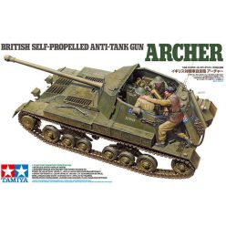   Tamiya 35356 British Self-Propelled Anti-Tank Gun ARCHER w/ 3-figure