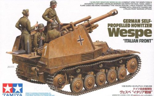 Tamiya 35358 German Self-Propelled Howitzer  Wespe "Italian Front"