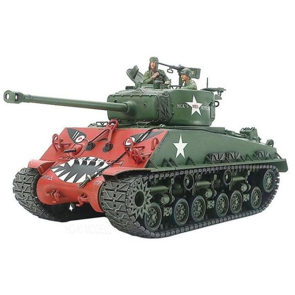 Tamiya 35359 US M4A3E8 Sherman Tank Easy Eight Korean War &  GAZ-67B